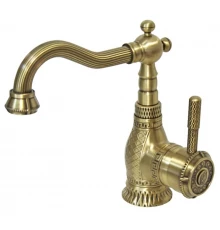 Смеситель Zorg Antic A 314U-BR для раковины, античная бронза