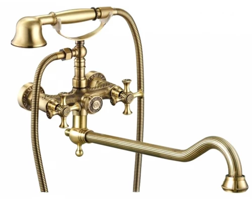 Смеситель Zorg Antic A 7001WDN-BR для ванны, античная бронза