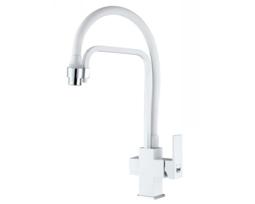Смеситель Zorg Clean Water ZR 341-8 YF WHITE для кухни под фильтр, белый