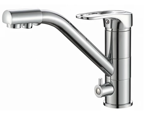 Смеситель Zorg Steel Hammer SH 321 CR для кухни под фильтр, хром