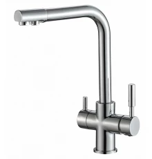 Смеситель Zorg Steel Hammer SH 552 CR для кухни под фильтр, хром