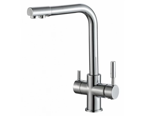 Смеситель Zorg Steel Hammer SH 552 CR для кухни под фильтр, хром