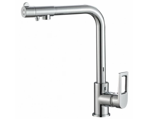 Смеситель Zorg Steel Hammer SH 572 CR для кухни под фильтр, хром