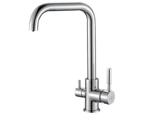 Смеситель Zorg Steel Hammer SH 715 INOX для кухни под фильтр, нержавеющая сталь