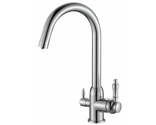 Смеситель Zorg Steel Hammer SH 723 CR для кухни под фильтр, хром