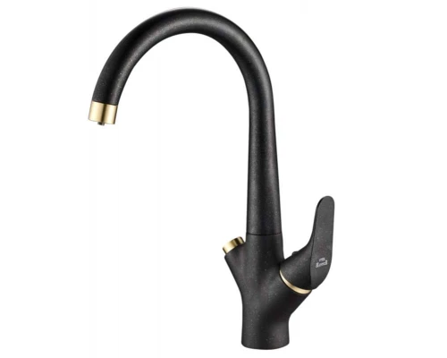 Смеситель Zorg Steel Hammer SH 815 BLACK BR для кухни под фильтр, черный металлик/бронза