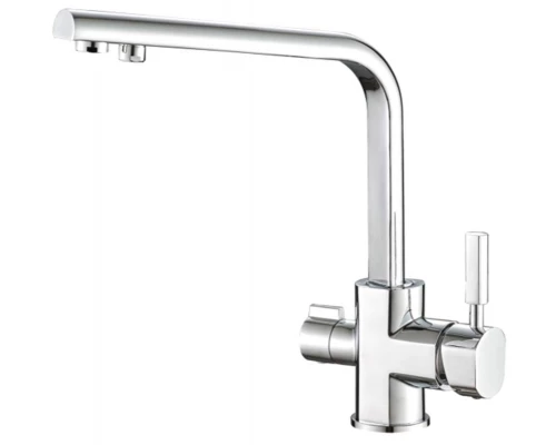 Смеситель Zorg Steel Hammer SH 909 CR для кухни под фильтр, хром