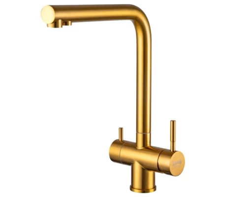 Смеситель Zorg Inox SZR-2020 BRONZE для кухни под фильтр, бронза