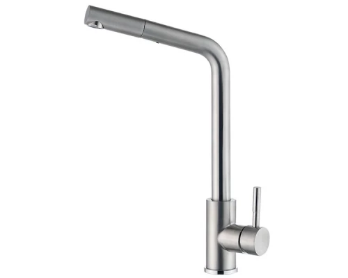 Смеситель для кухни Zorg Steel Hammer, нержавеющая сталь, SH 5161 INOX