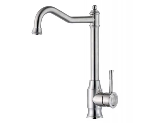 Смеситель для кухни Zorg Steel Hammer, нержавеющая сталь, SH 5208 INOX