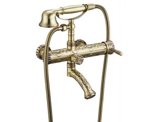Смеситель для ванны Zorg Antic A 100W-BR, античная бронза