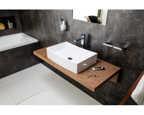 Столешница под раковину Ravak L, 100 см, темный орех, X000000837