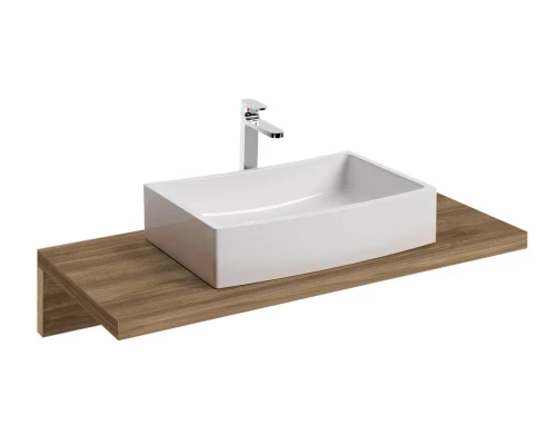 Столешница под раковину Ravak L, 120 см, темный орех, X000000838