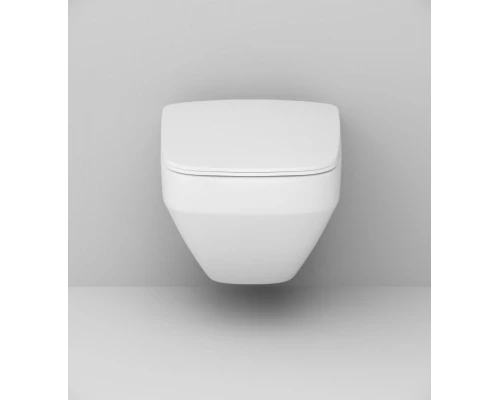 Инсталляция Am.Pm Inspire 2.0, IS47001.50A1700 с безободковым унитазом Inspire V2.0 FlashClean, клавиша Pro S белая, крышка микролифт