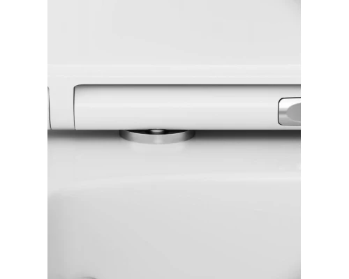 Инсталляция Am.Pm Inspire 2.0, IS47001.50A1700 с безободковым унитазом Inspire V2.0 FlashClean, клавиша Pro S белая, крышка микролифт