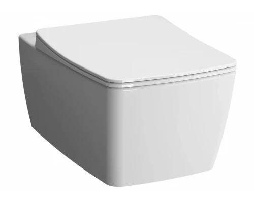 Инсталляция Vitra  с унитазом Vitra Metropole 9820B003-7201, сиденье тонкое микролифт, кнопка матовый хром, комплект