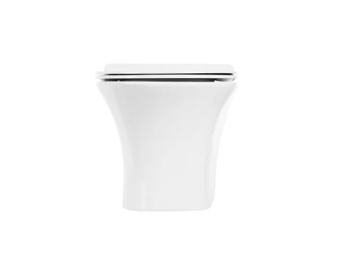 Подвесной унитаз BelBagno Ancona безободковый, белый, BB1224CHR-SM