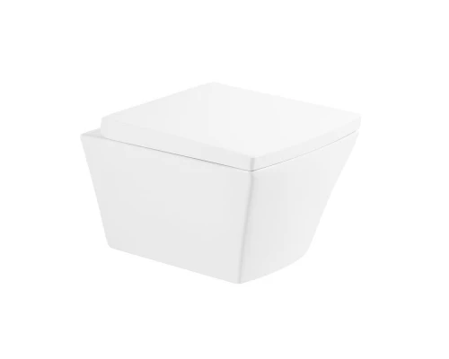 Подвесной безободковый унитаз BelBagno Regina, белый, P-trap BB104CH