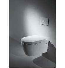 Подвесной унитаз Bravat Gina C2190UW-ENG сиденье с микролифтом, белый