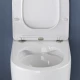 Подвесной безободковый унитаз Ceramica Nova Moments Rimless, крышка микролифт, CN3003