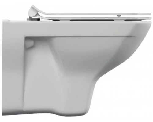 Инсталляция Cersanit Aqua Smart M40 кнопка Movi пластик, хром глянцевый, с унитазом Cersanit Carina XL CO DPL EO slim, микролифт, комплект, 63486