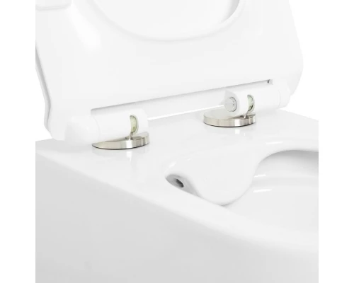 Подвесной безободковый унитаз Cezares Molveno 54 см, белый, CZR-2468-TH-R