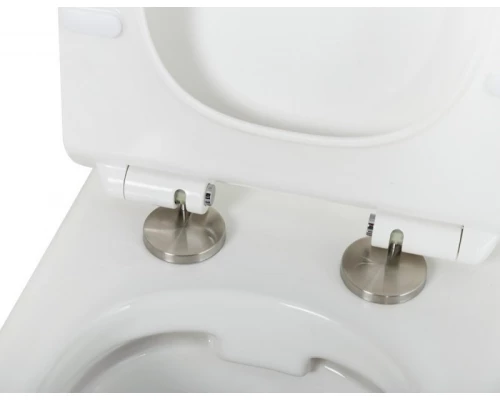 Подвесной безободковый унитаз Cezares Stylus 50.5 см, белый, CZR-513-TH-R