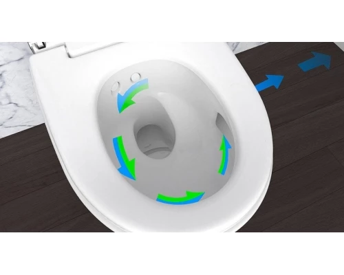 Унитаз подвесной Geberit AquaClean mera comfort 146.214.11.1 с функцией биде и системой удаления запахов