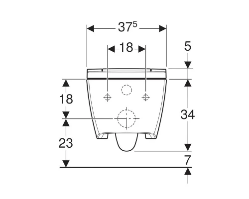 Подвесной унитаз-биде Geberit AquaClean Sela 146.224.11.1, альпийский белый