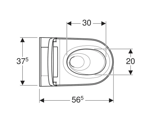 Подвесной унитаз-биде Geberit AquaClean Sela 146.224.11.1, альпийский белый