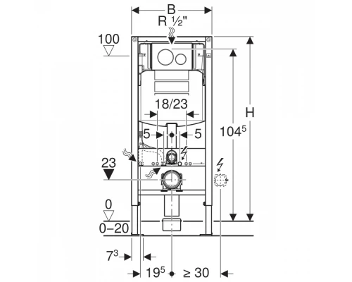 Инсталляция Geberit с безободковым унитазом Geberit Acanto Rimfree, 500.301.KJ.A, сиденье микролифт, комплект Идеальная пара