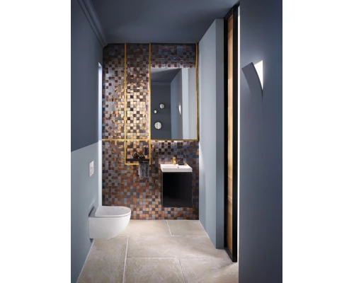 Инсталляция Geberit с безободковым унитазом Geberit Acanto Rimfree, 500.301.KJ.A, сиденье микролифт, комплект Идеальная пара