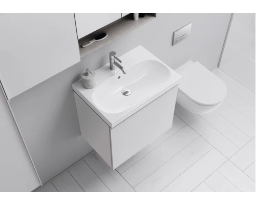 Инсталляция Geberit с безободковым унитазом Geberit Acanto Rimfree, 500.301.KJ.A, сиденье микролифт, комплект Идеальная пара