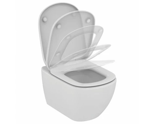 Подвесной унитаз безободковый Ideal Standard Tesi Aquablade T007901