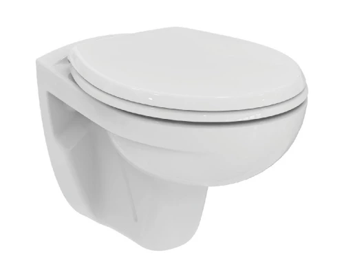 Инсталляция Ideal Standard ProSys Eco Frame M W660101 с унитазом Eurovit Rimless безободковый Cut Rimless c сиденьем микролифт E131801, комплект