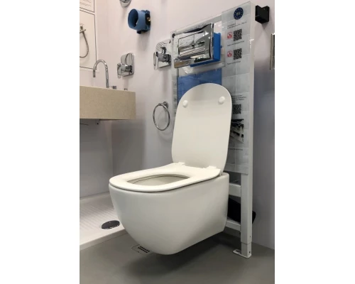 Подвесной унитаз Ideal Standard Tesi Silk White AquaBlade без сиденья, белый матовый, T0079V1