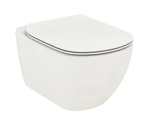 Подвесной унитаз Ideal Standard Tesi Silk White AquaBlade без сиденья, белый матовый, T0079V1