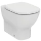 Приставной унитаз Ideal Standard Tesi AquaBlade® T007701, безободковый