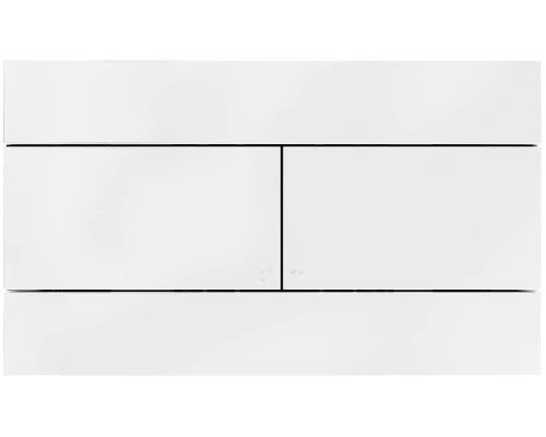 Инсталляция Jacob Delafon 40 см, с безободковым унитазом Struktura EDE102, сиденье тонкое микролифт, клавиша белая, комплект E21771RU-00 (E33131RU+EDE102+E70024+E4316-00)