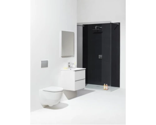 Инсталляция Laufen с безободковым унитазом Laufen Pro Rimless 8.6996.6.000.000.R, кнопка, сиденье микролифт, комплект Pack Laufen Pro Rimless