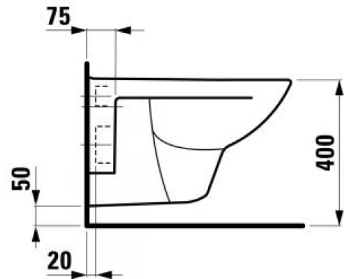 Подвесной унитаз Laufen Pro 8.2095.0.000.000.1