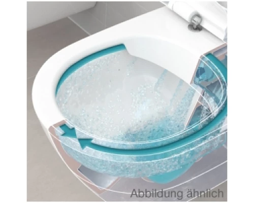 Подвесной безободковый унитаз Villeroy&Boch Venticello 4611RS01, крышка с микролифтом