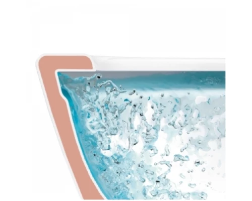 Подвесной безободковый унитаз Villeroy&Boch Venticello 4611RS01, крышка с микролифтом