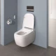 Подвесной унитаз подвесной VitrA V-Care Basik 5674B003-6193, с системой дозирования моющих и дезодорирующих средств,  крышка микролифт с функцией биде