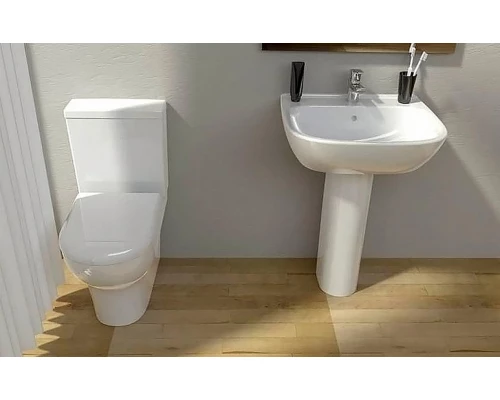 Напольный унитаз Vitra Zentrum, крышка микролифт,  9012B003-7204 (5780L003-0585/5783L003-5560)