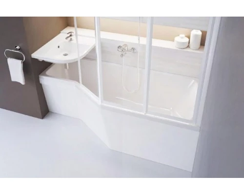 Акриловая ванна 1MarKa Convey L/R, асимметричная, 150x75