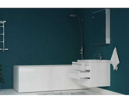 Акриловая ванна 1MarKa Modern 180x70 прямоугольная, белая (01мод1870)