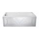 Акриловая ванна 1MarKa Modern 180x70 прямоугольная, белая (01мод1870)