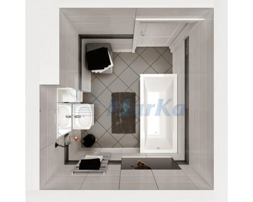 Акриловая ванна 1MarKa Raguza 190 х 90 см (01ра1990)