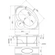 Акриловая ванна 1MarKa TRAPANI 140х140, угловая (01тр1414)